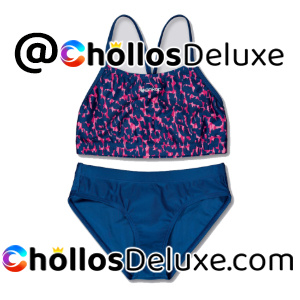 Bikini Deportivo de Natación para Niña Azul