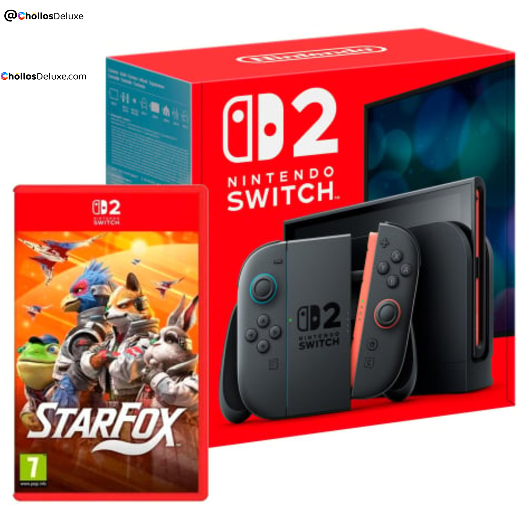 Nintendo Switch 2 Consola BTR 256GB + Star Fox
