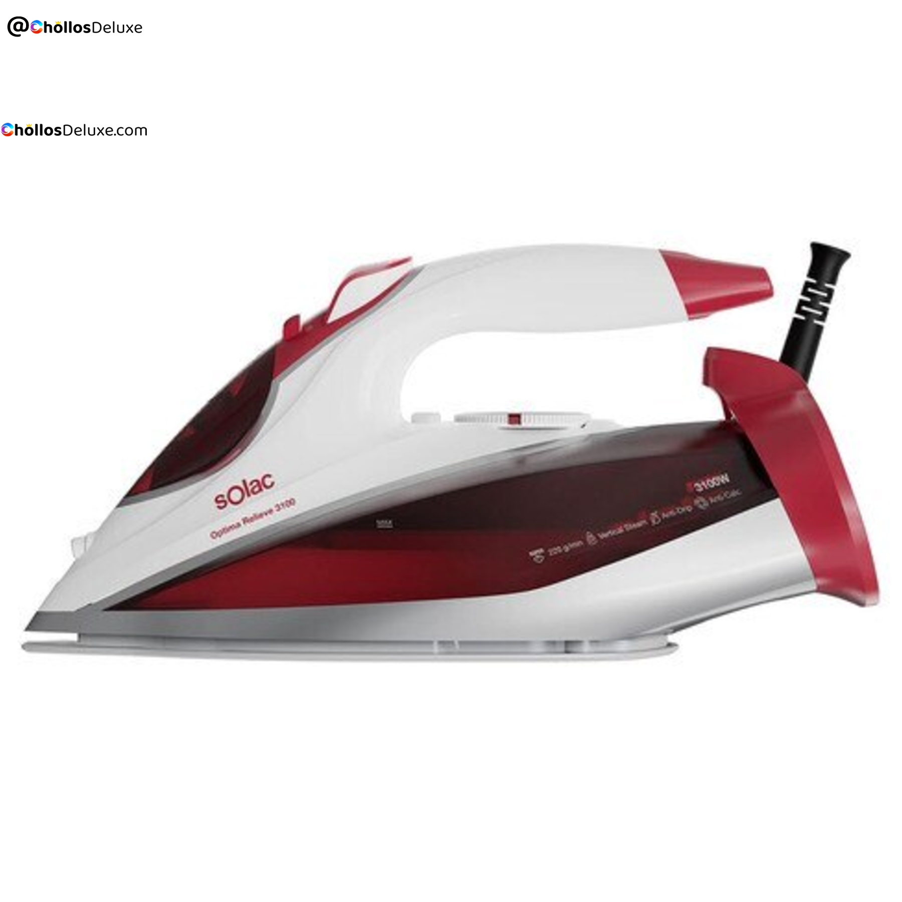 Solac PV2040 Plancha de Vapor 3100W