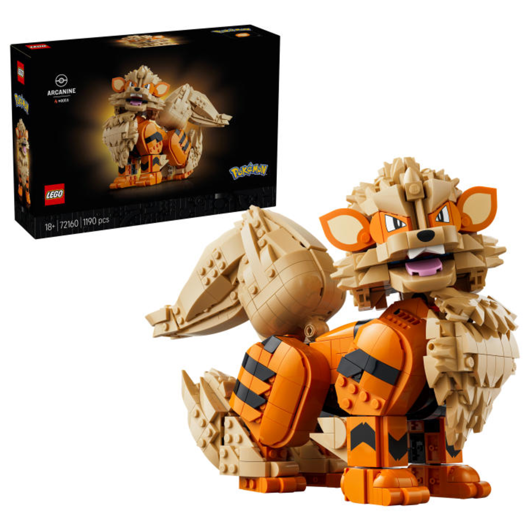 LEGO Pokémon Arcanine 72160 Figura Articulada