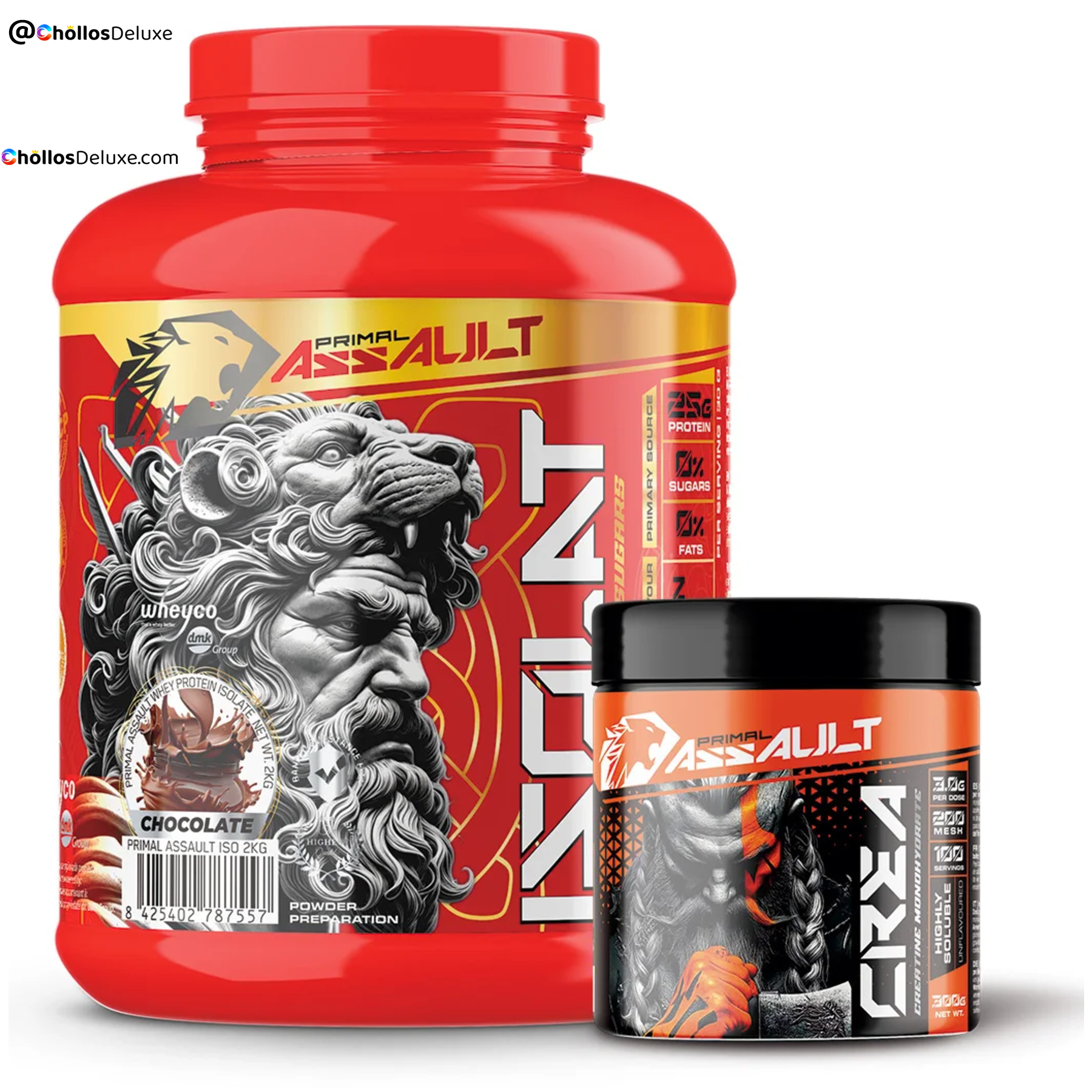 Primal Assault Isolate 2kg + Creatina 300g