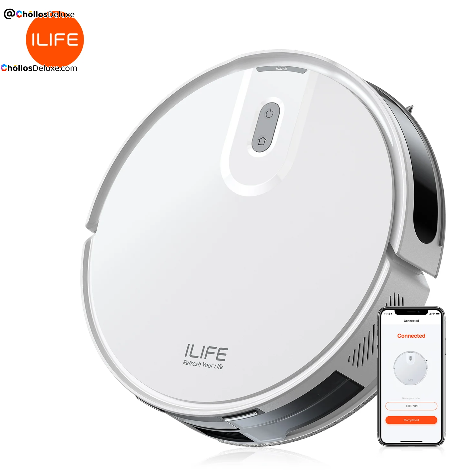 Ilife V20 Robot Aspirador LiDAR 5000Pa
