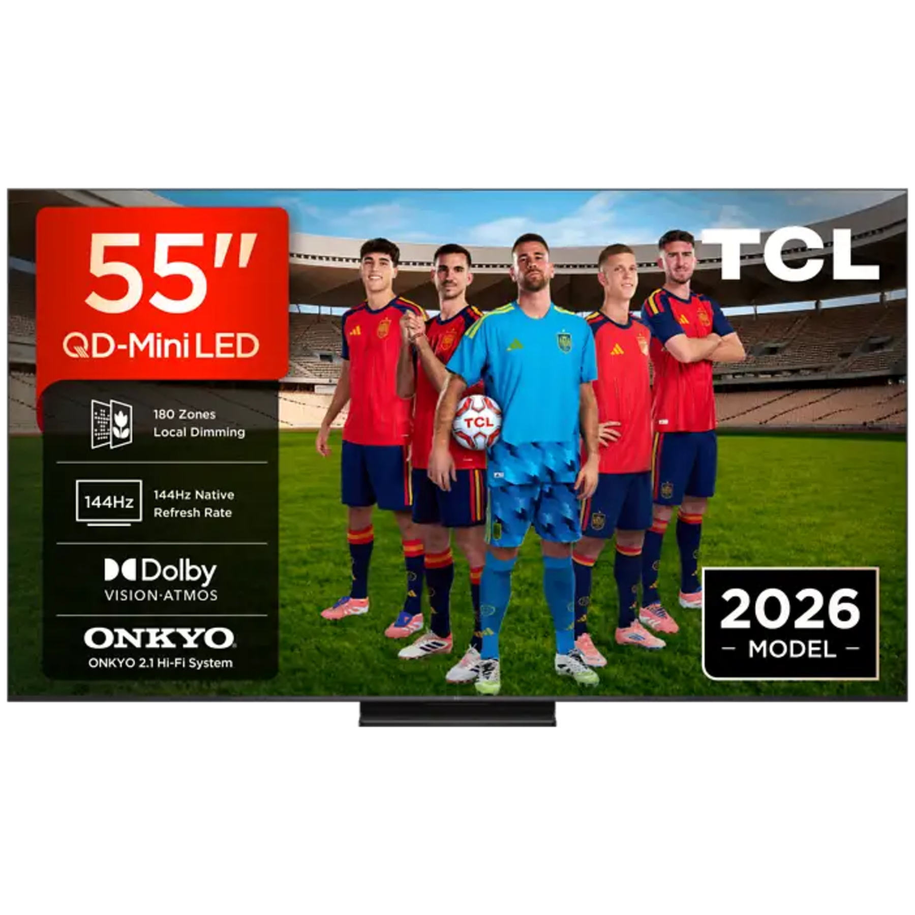 TCL 55C6K PRO TV 55" 4K QD-Mini LED