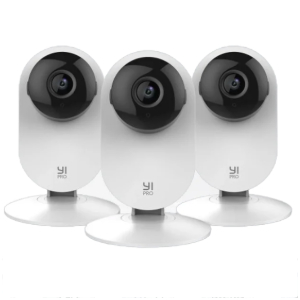 3x Cámara YI Pro 2K WiFi con Visión Nocturna