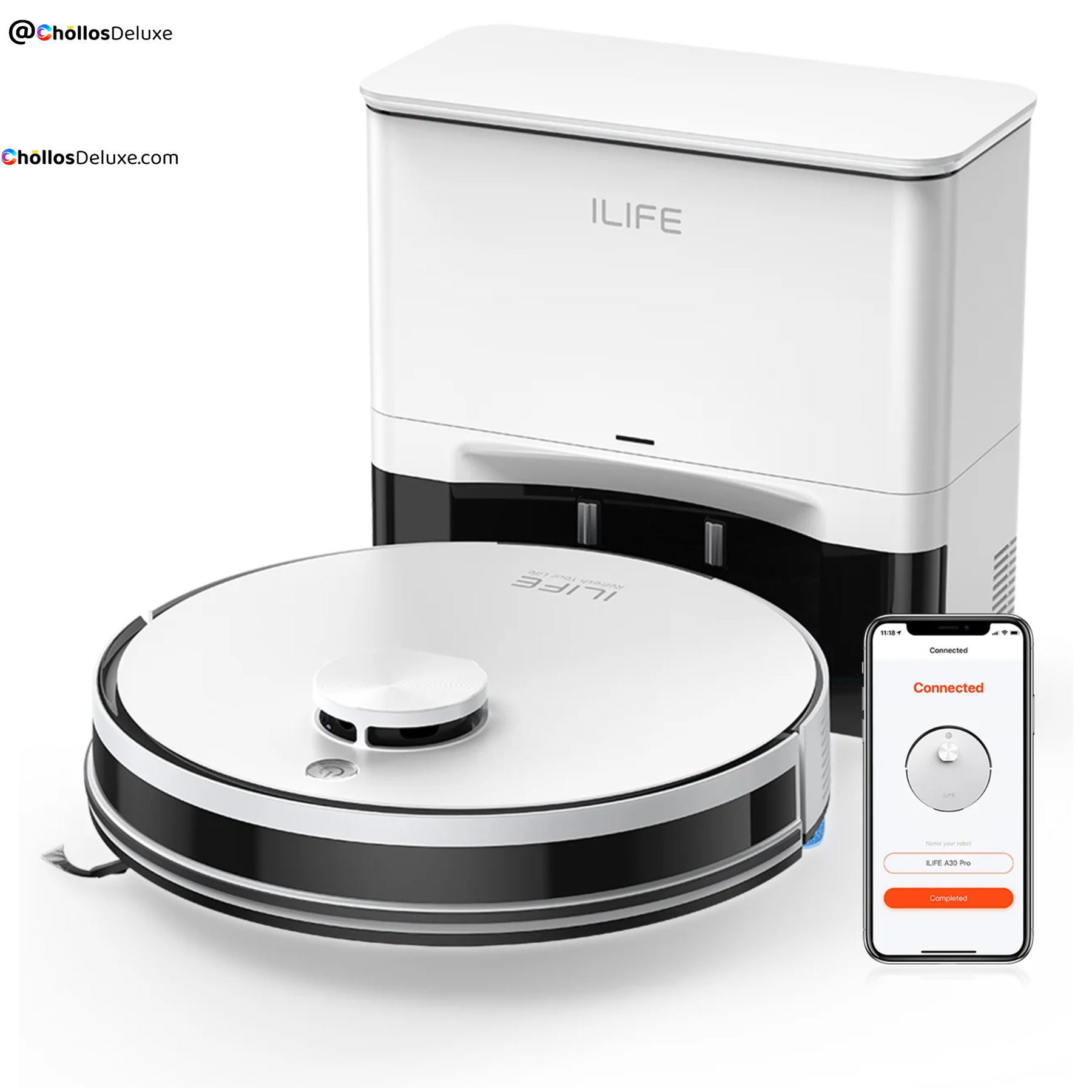 Ilife A30 Pro Robot Aspirador con Autovaciado