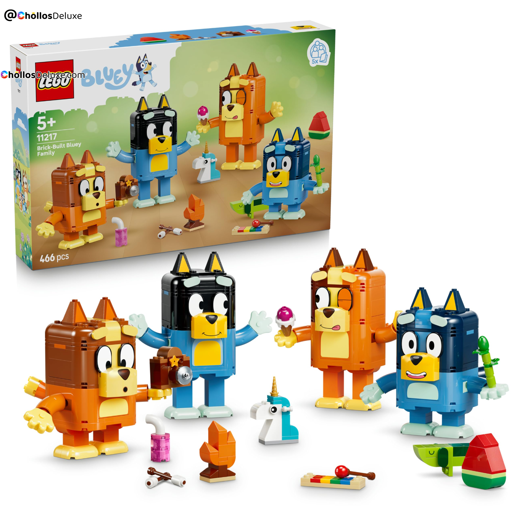 LEGO Bluey 11217 Familia para Construir