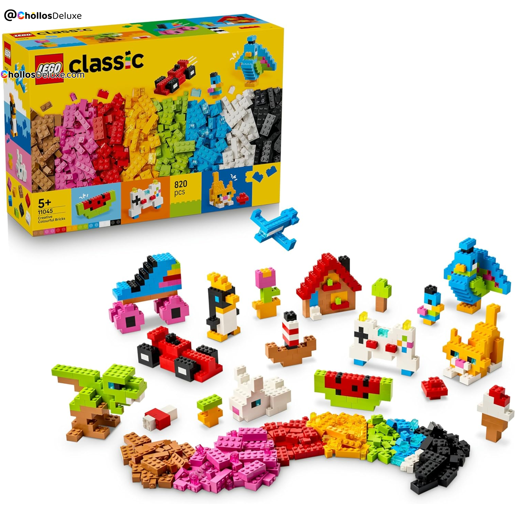 LEGO Classic 11045 Ladrillos Creativos 820 Piezas