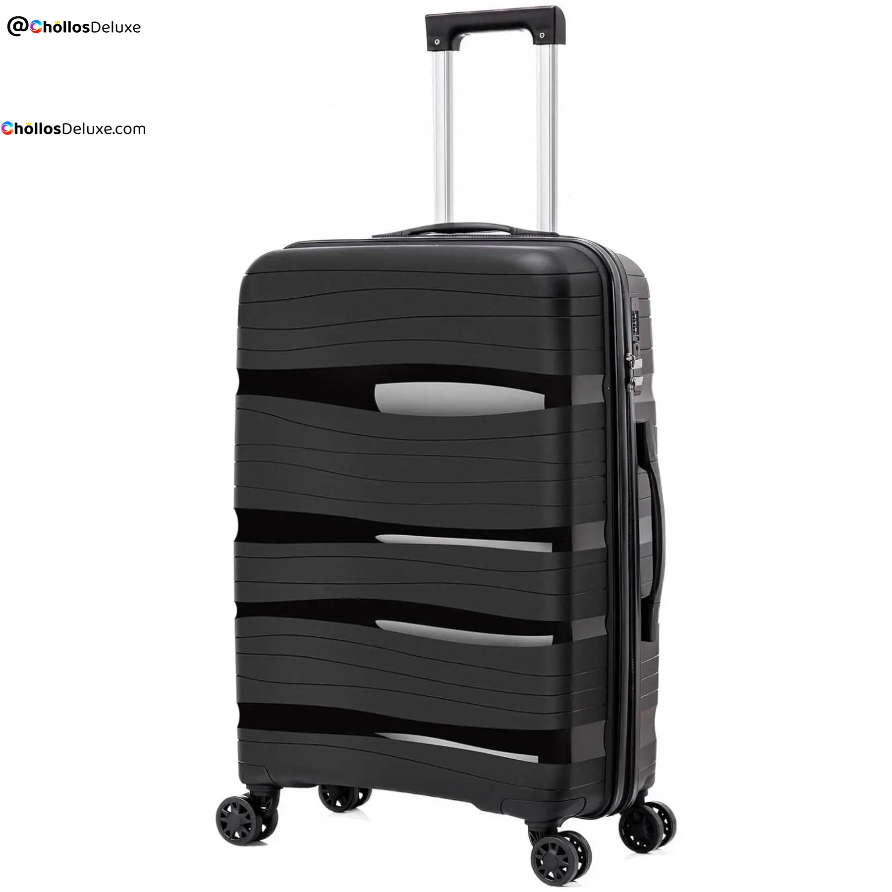 Maleta de Cabina Rígida 28L Negra