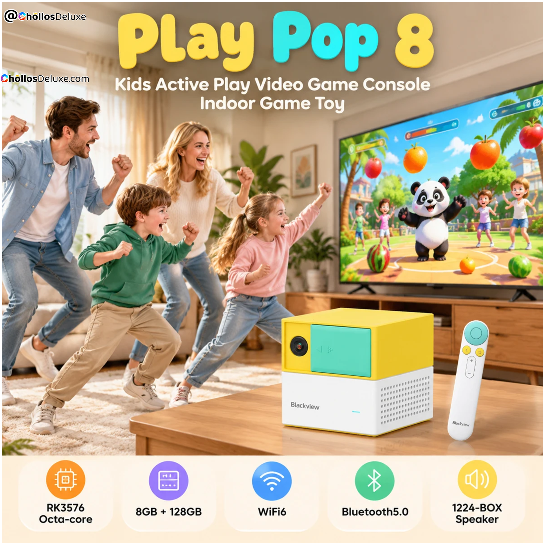 Blackview PlayPop 8 Consola de Movimiento