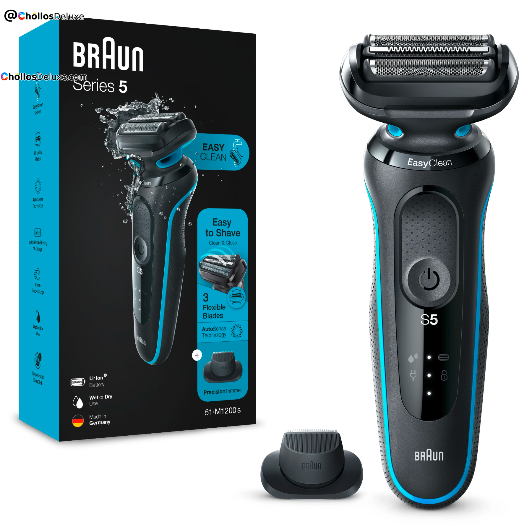 Braun Series 5 Afeitadora Eléctrica EasyClean