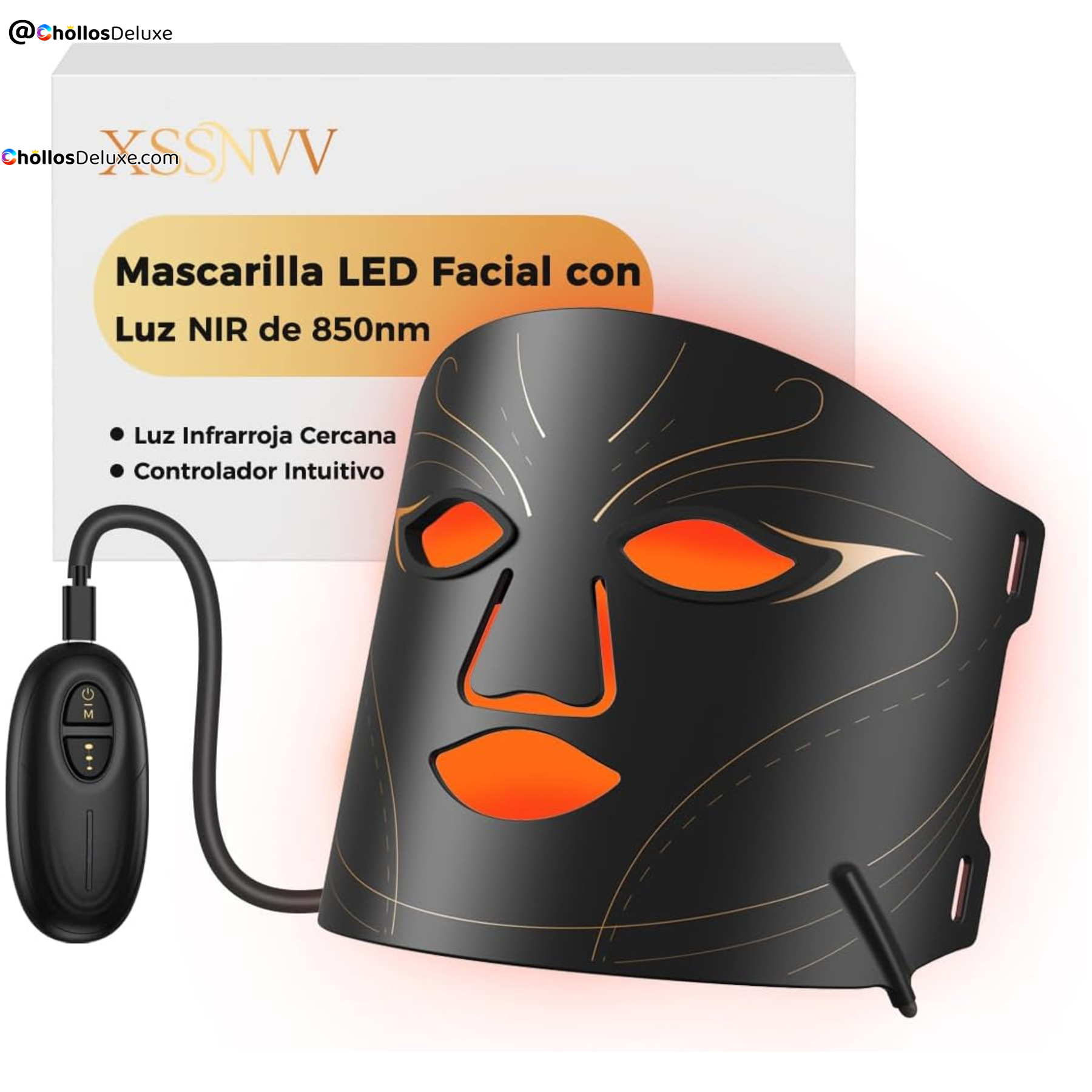 Máscara LED Facial 224 LED