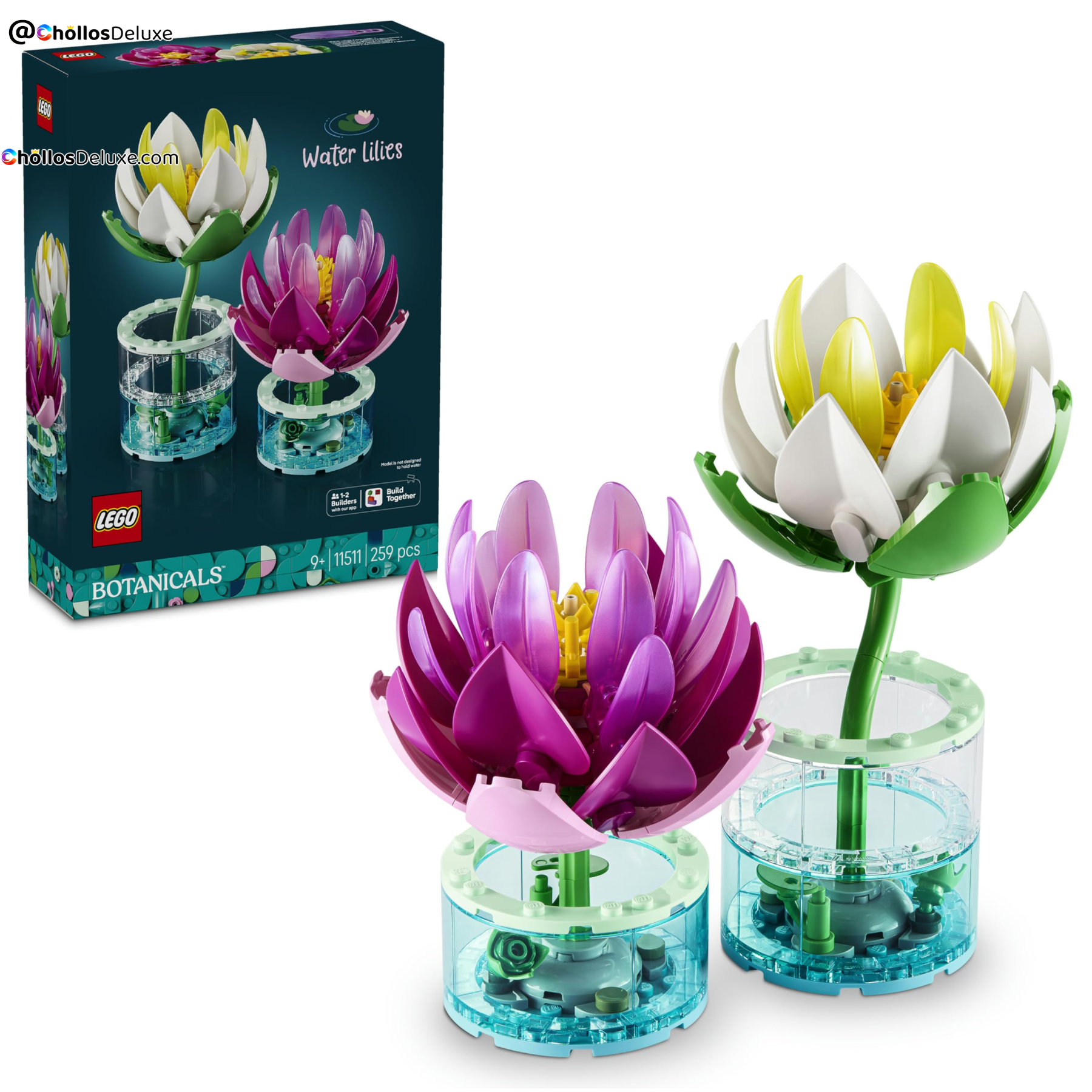 LEGO Botanicals Nenúfares 11511 Set Floral