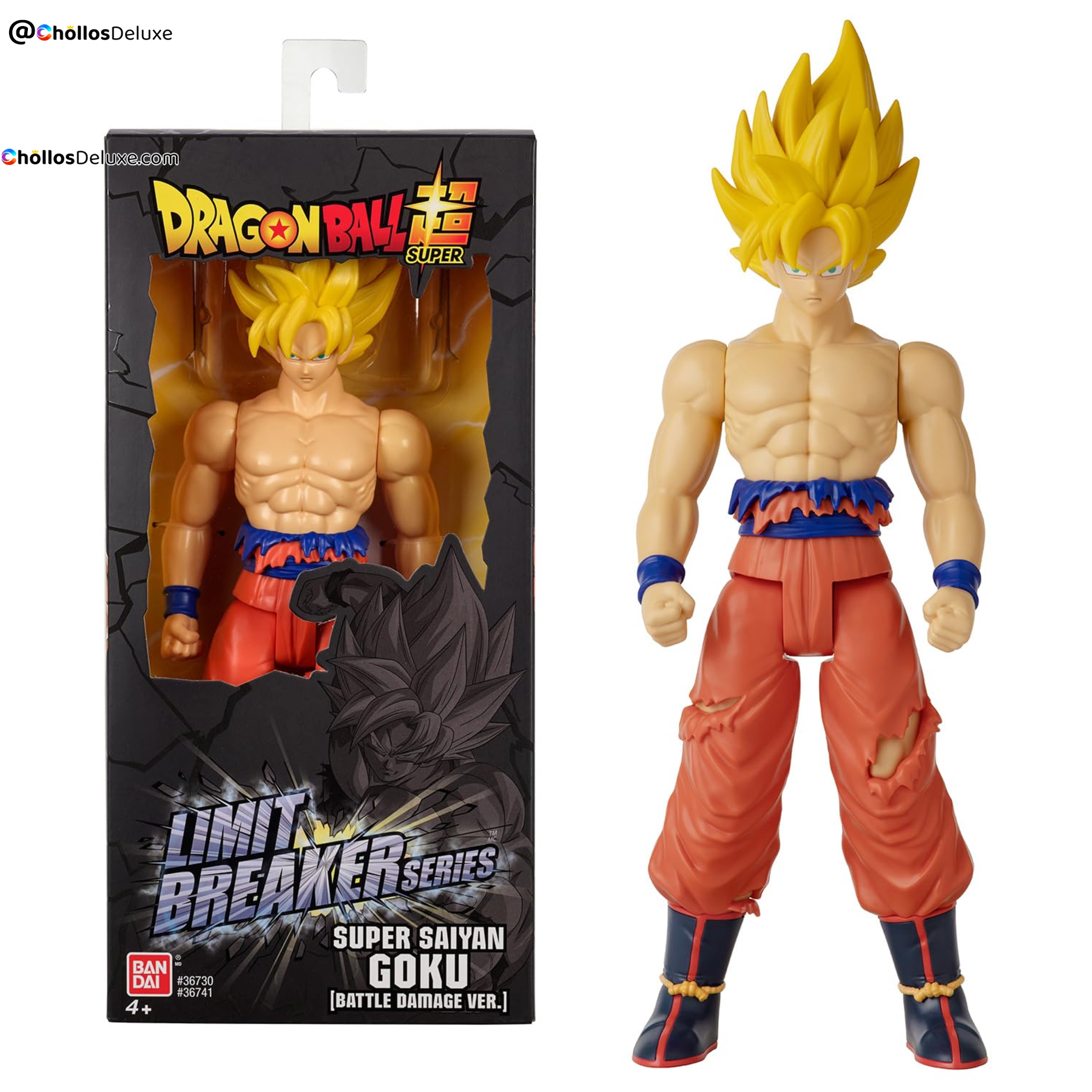 Bandai Goku Battle Damage Figura Limit Breaker