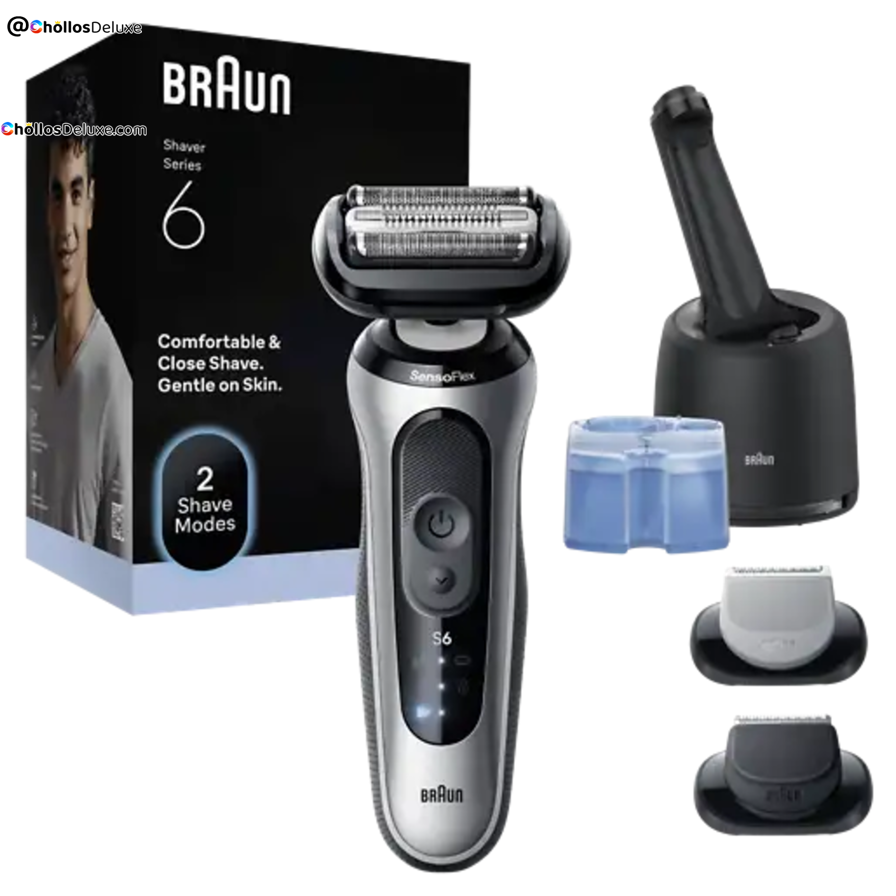 Braun Series 6 62-S7650CC Afeitadora Eléctrica