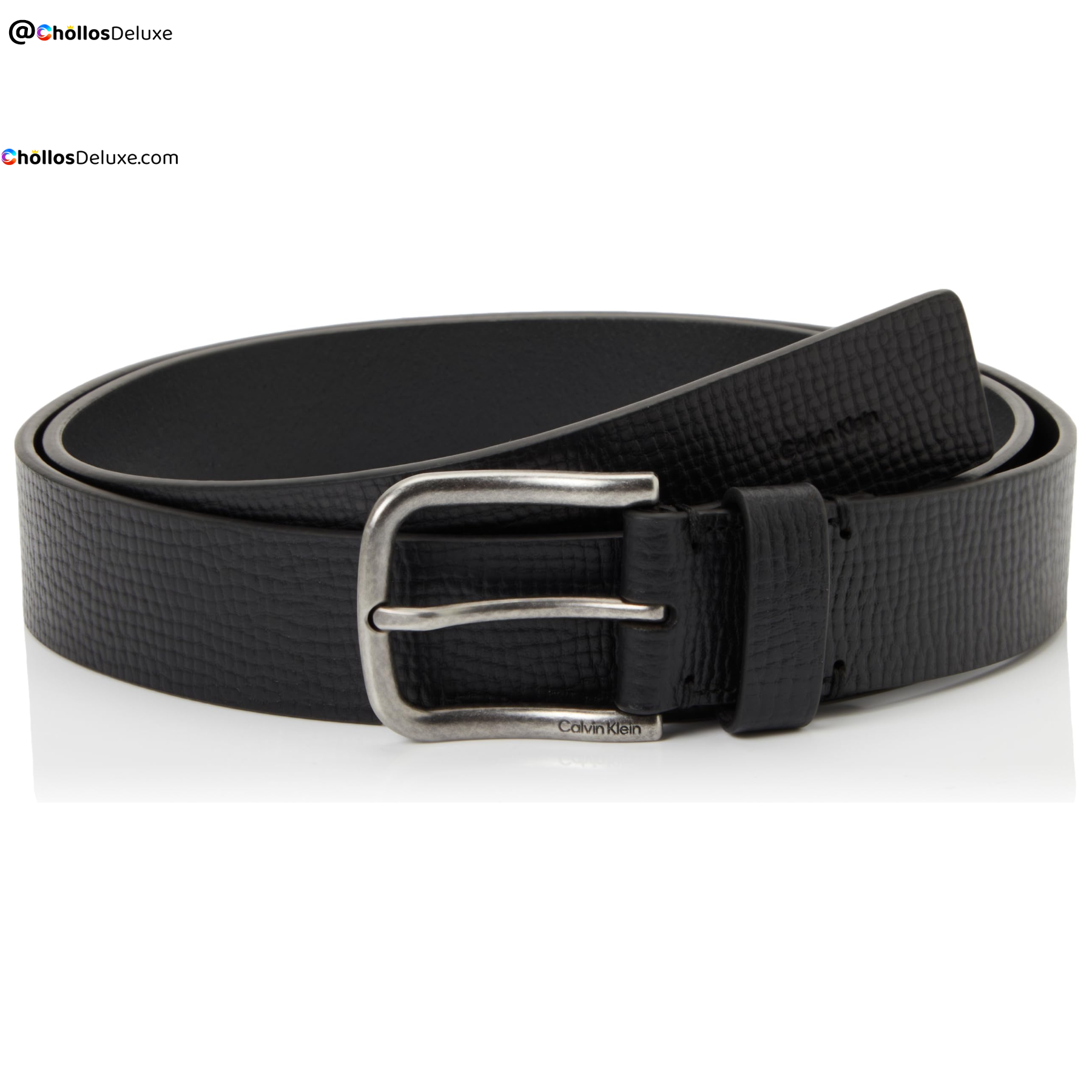 Calvin Klein Round Buckle Cinturón 35mm