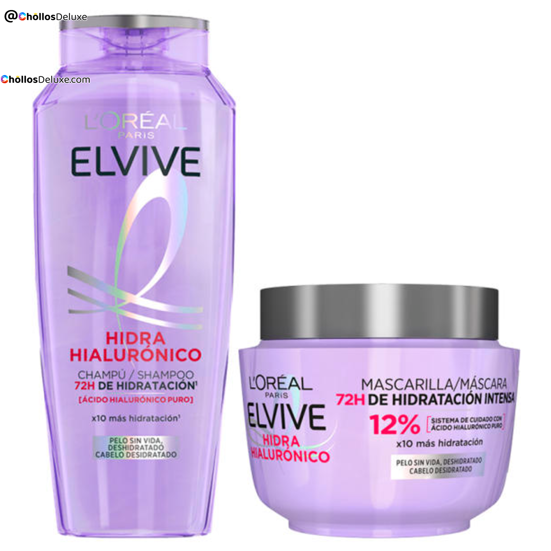 L'Oréal Paris Elvive Hidra Hialurónico Champú + Mascarilla