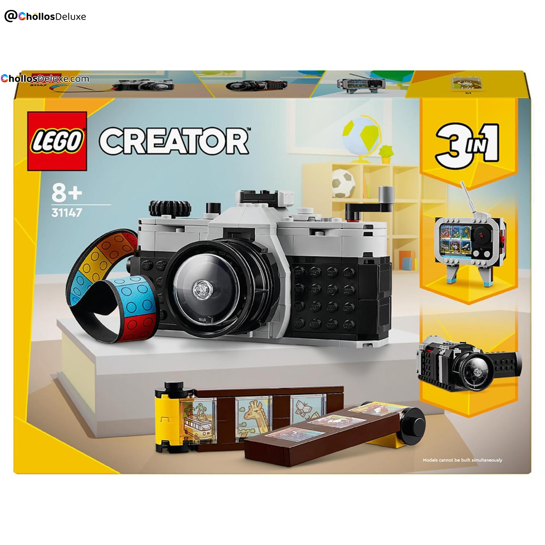 LEGO Creator 31147 Cámara Retro 3en1