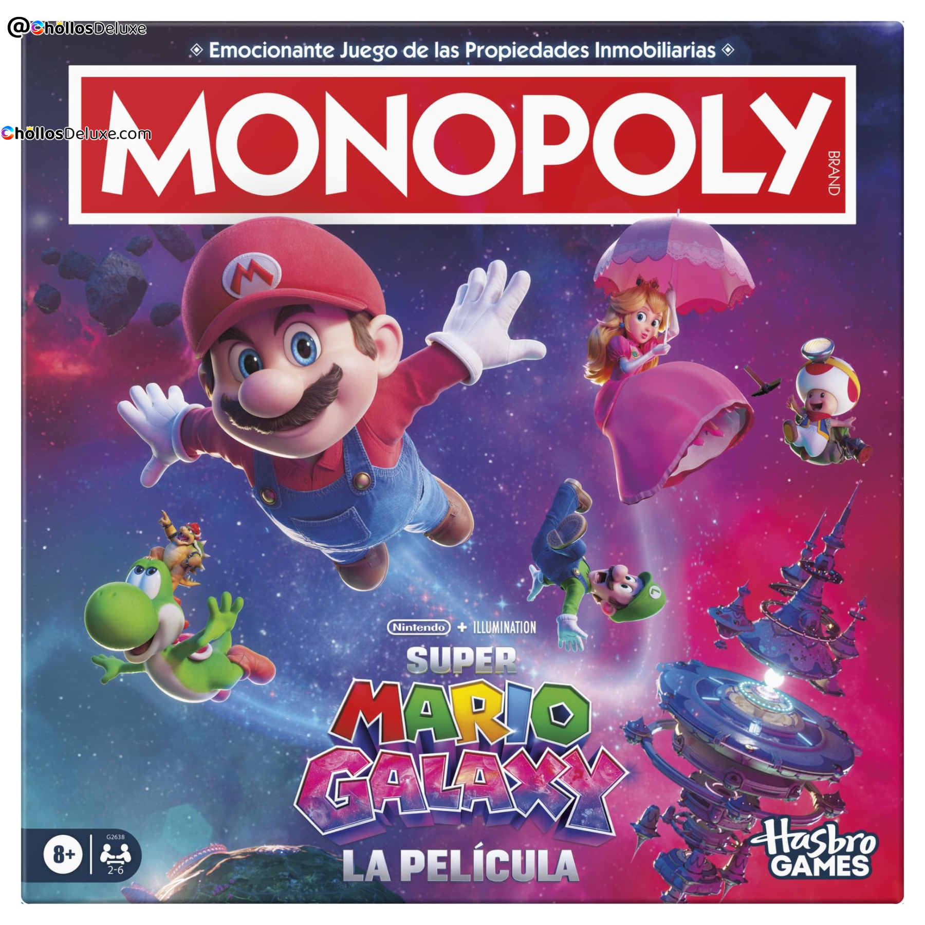 Monopoly Super Mario Galaxy Juego de Mesa