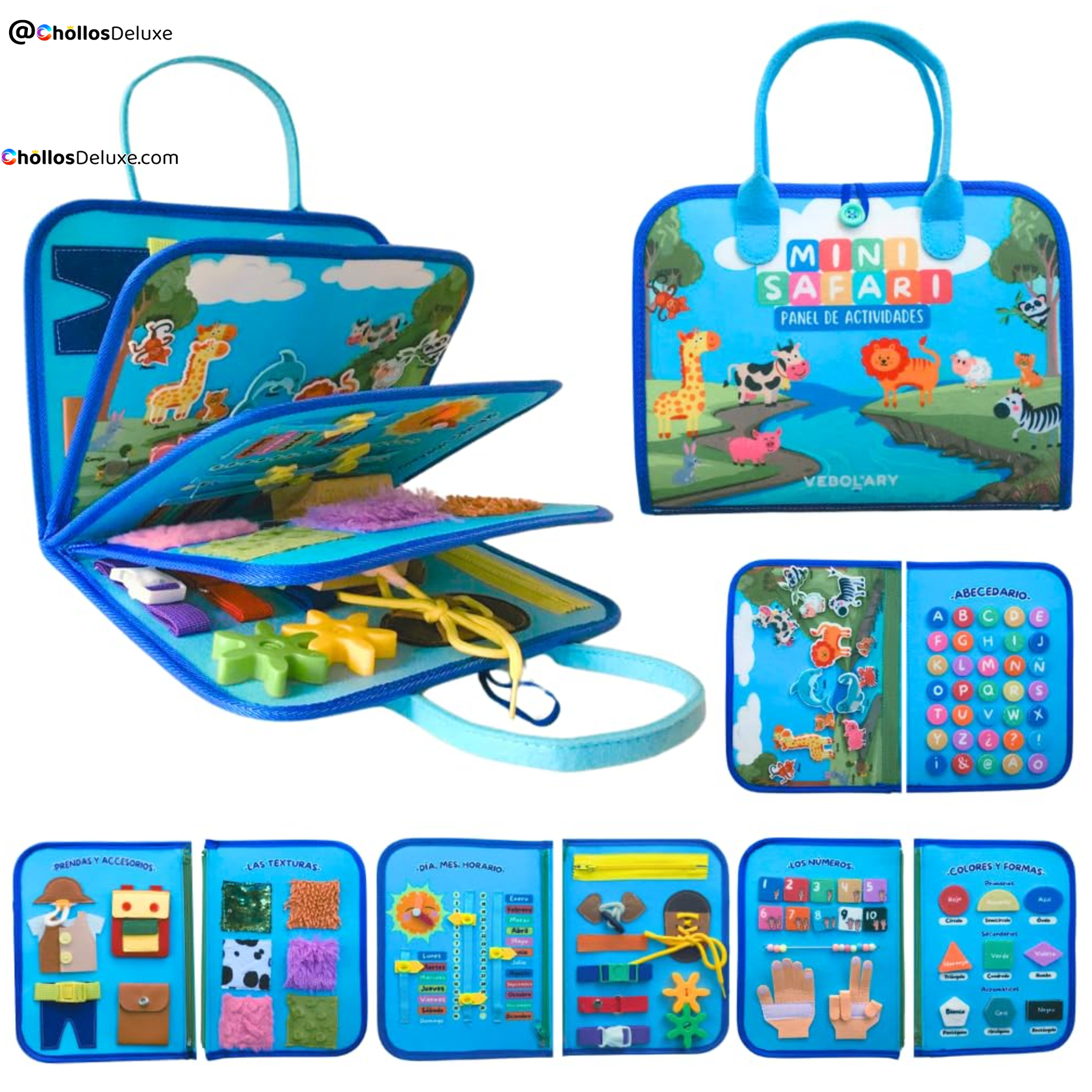 Busy Board Montessori en Español 3-5 Años
