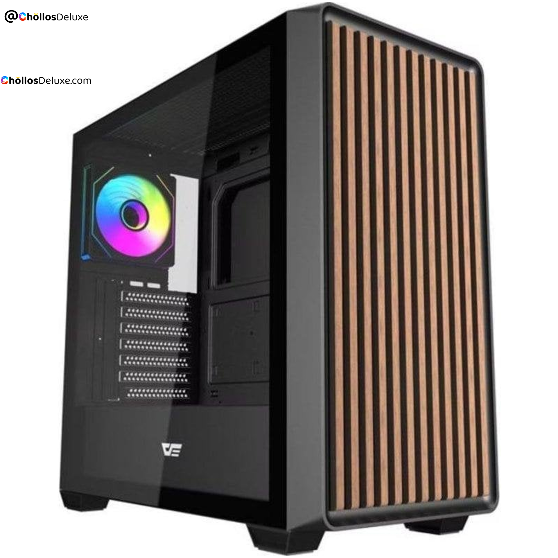 DS900WD Caja PC ATX Cristal y Madera