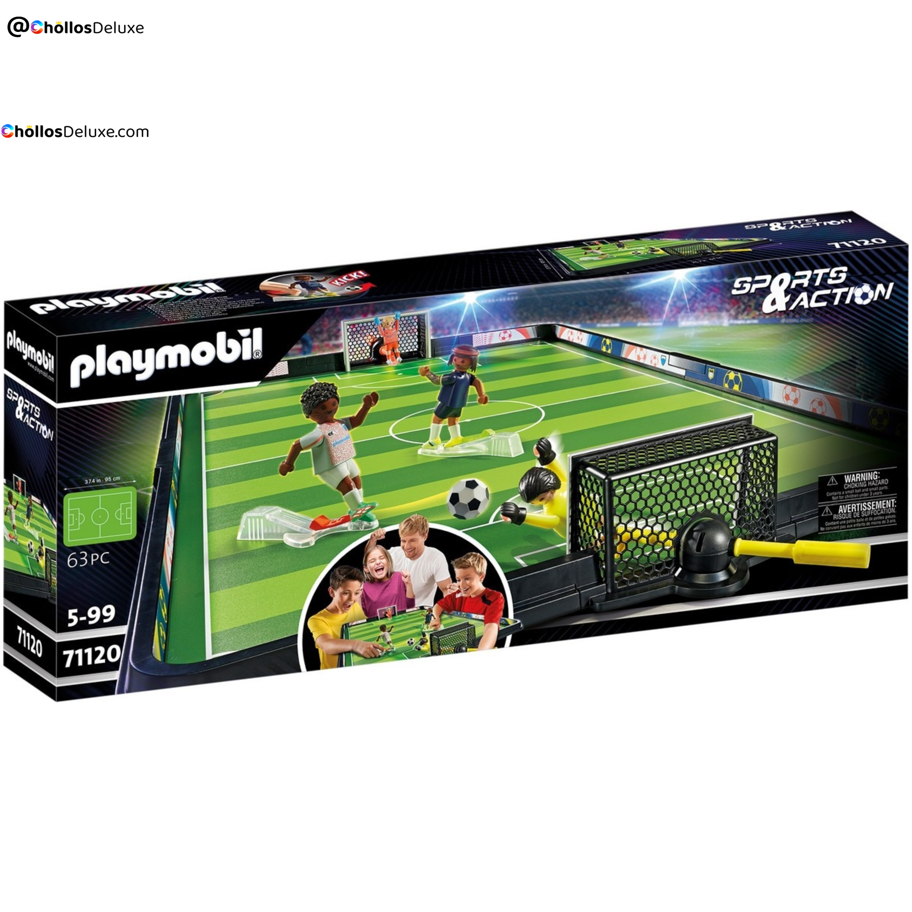Playmobil Sports & Action Campo de Fútbol