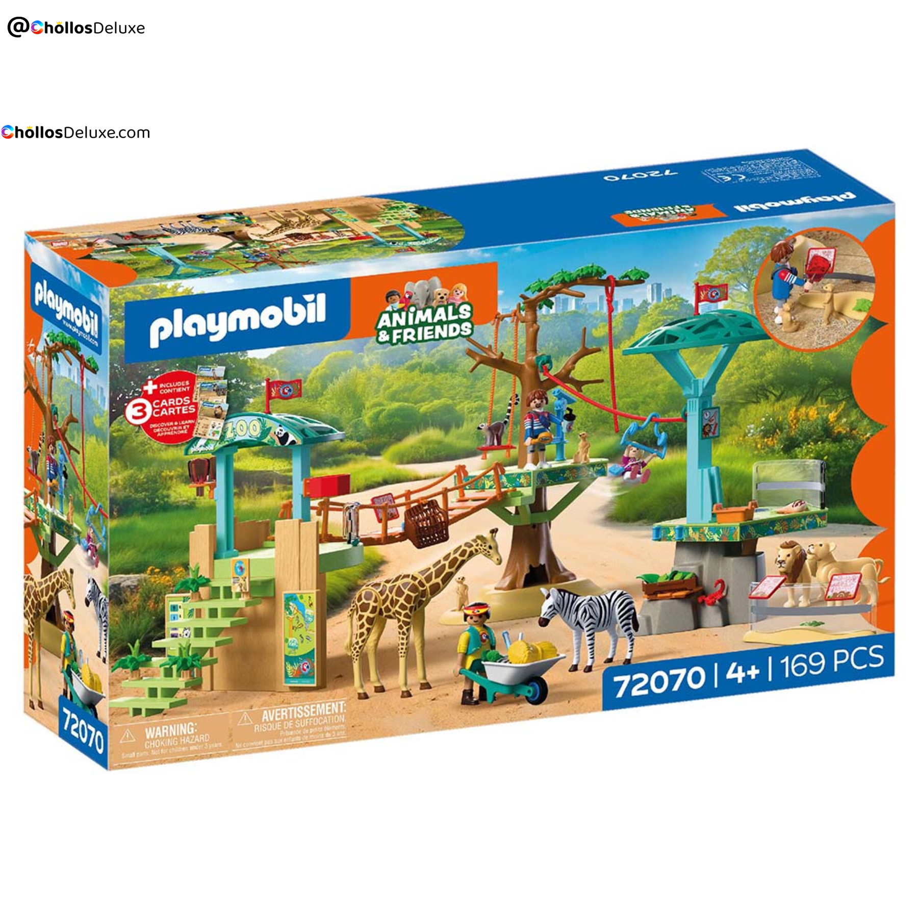 Playmobil Zoo Parque de Aventuras 72070