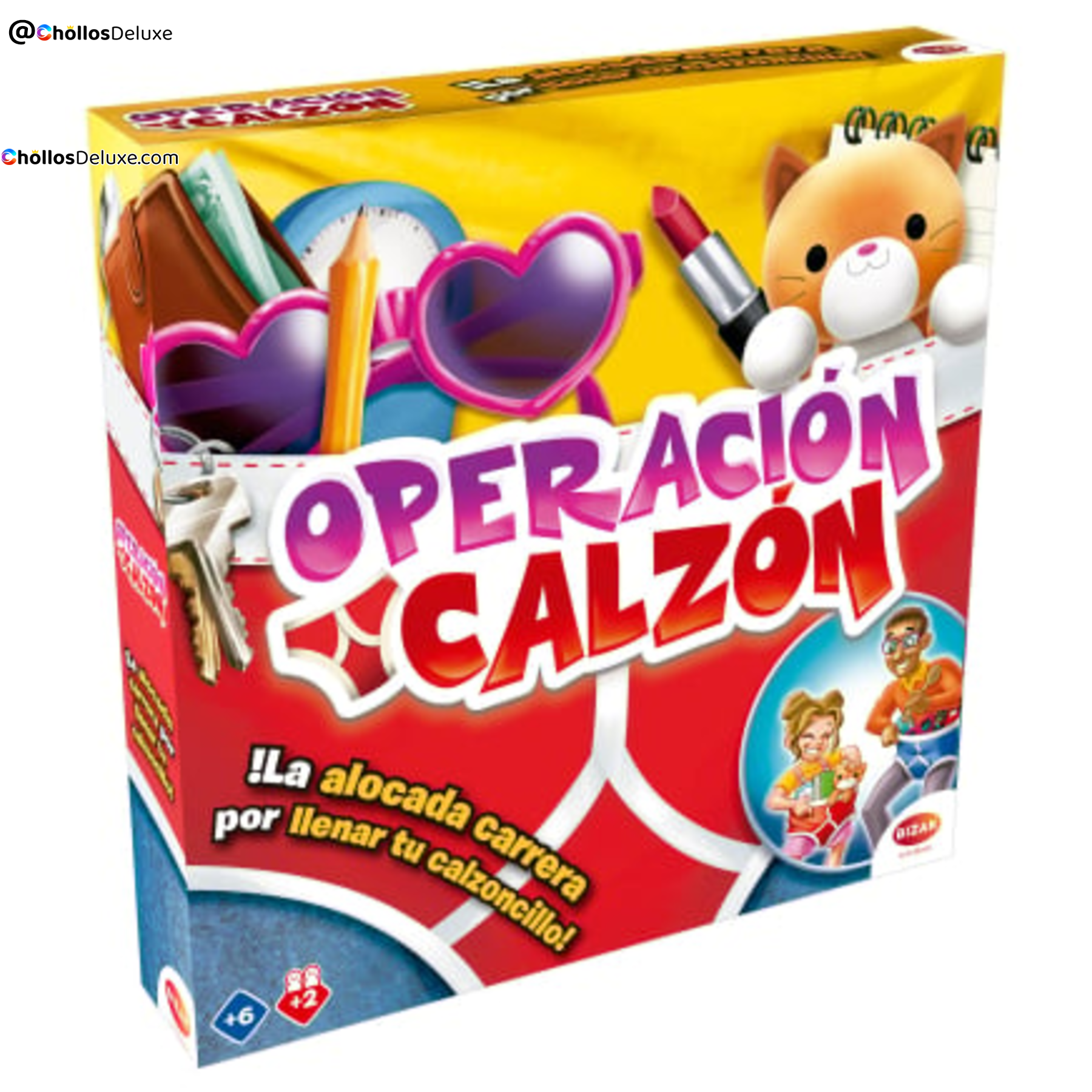Bizak Operación Calzón Juego de Mesa +6 Años