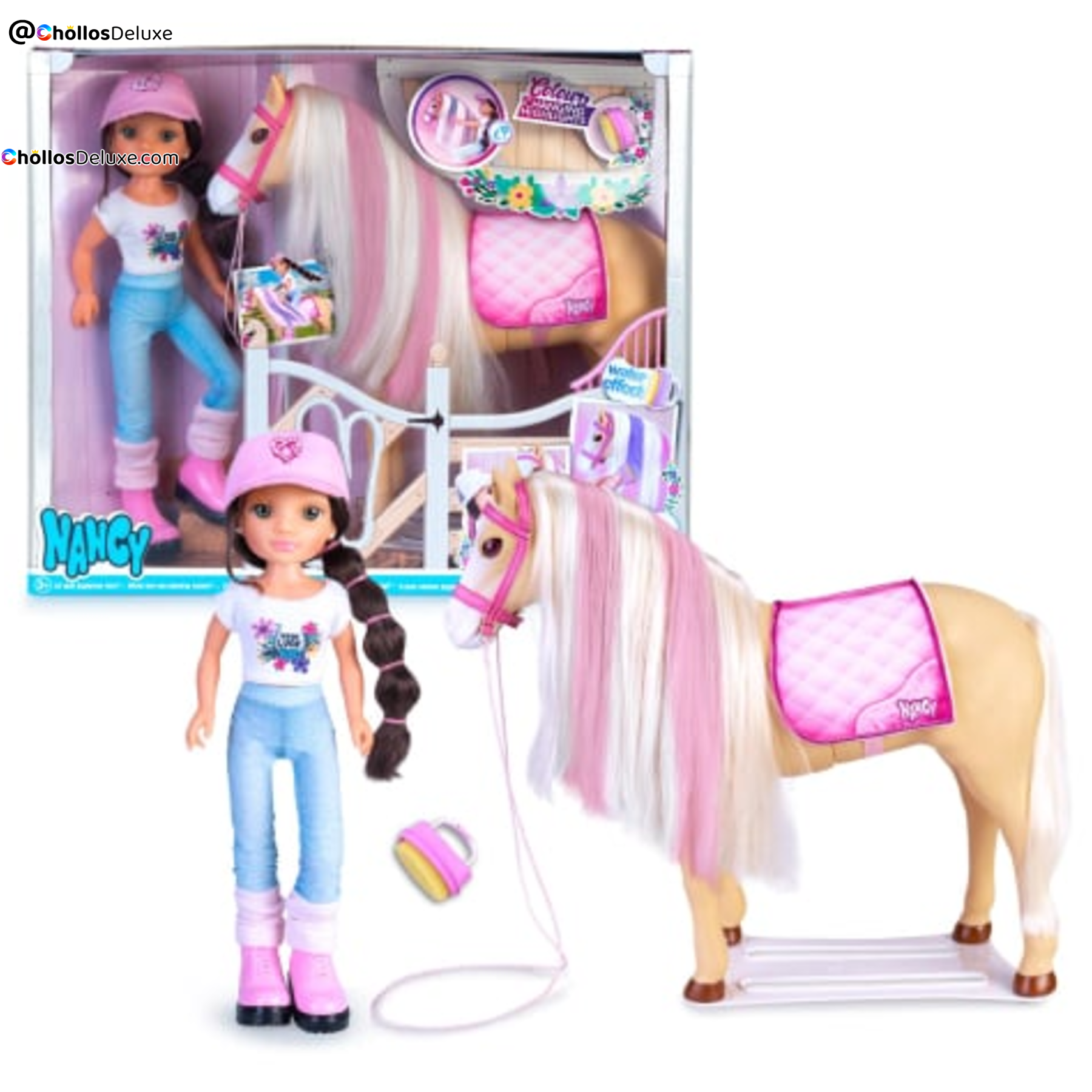 Nancy Un Día con su Caballo Muñeca