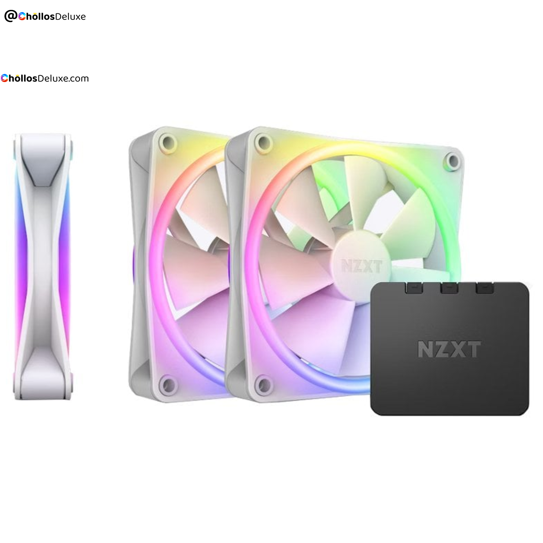 NZXT F120 RGB Duo Triple Pack Ventiladores 120mm