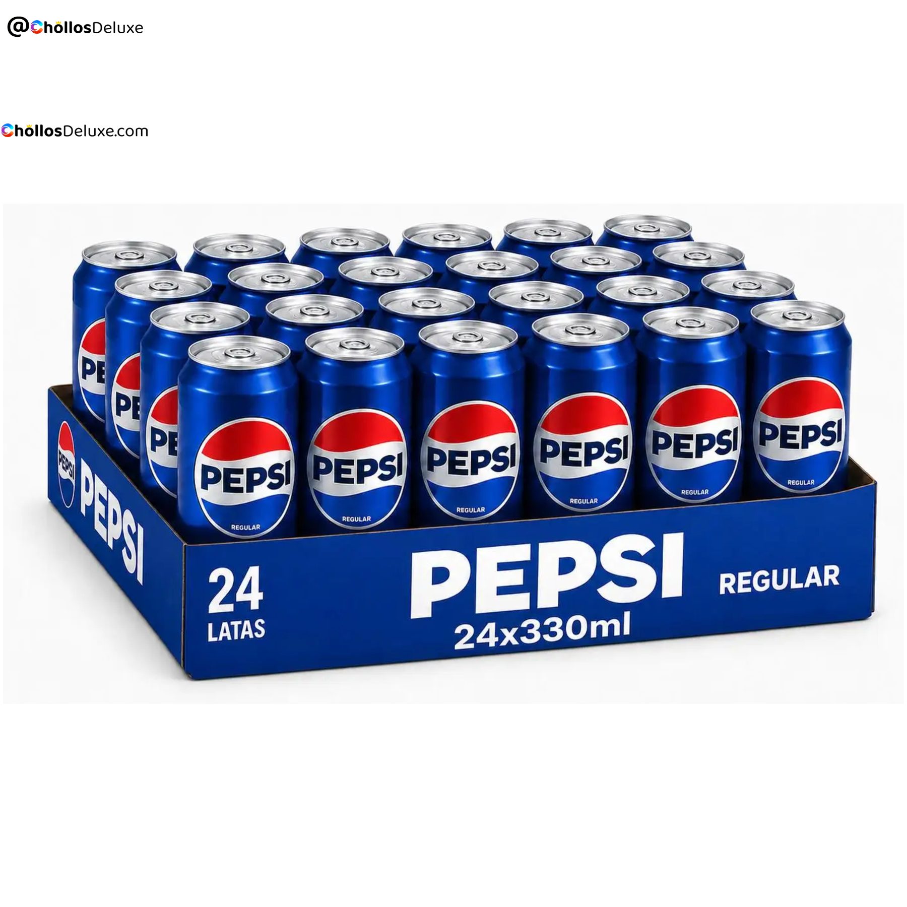 24x Pepsi Regular Refresco de Cola 330ml