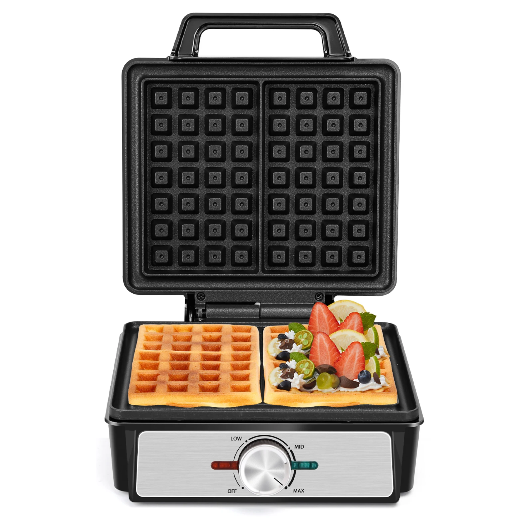 Gofrera Aigostar 1600W con Temperatura Ajustable
