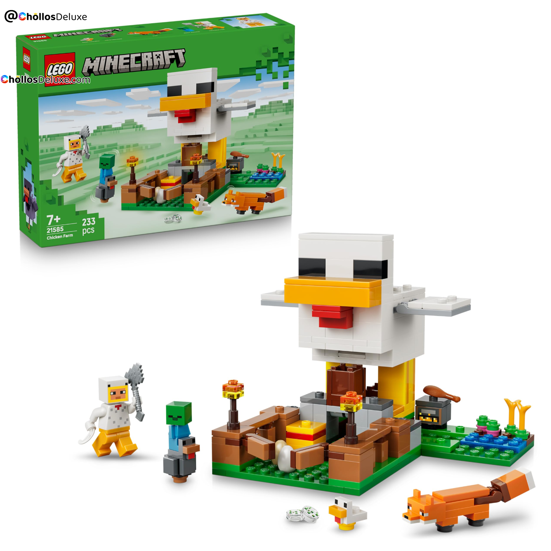 LEGO Minecraft La Granja de Gallinas Set