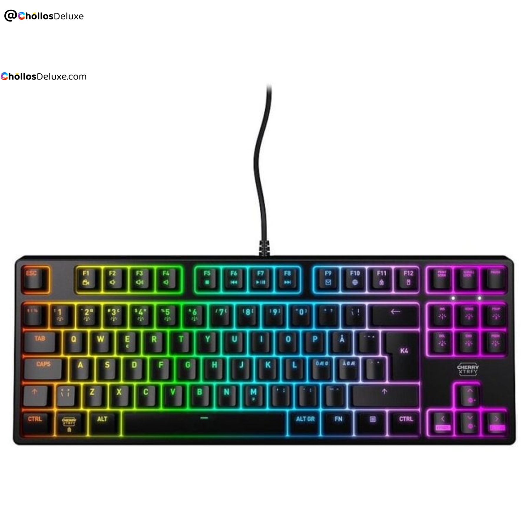 Cherry XTRFY K4V2 Teclado Mecánico RGB
