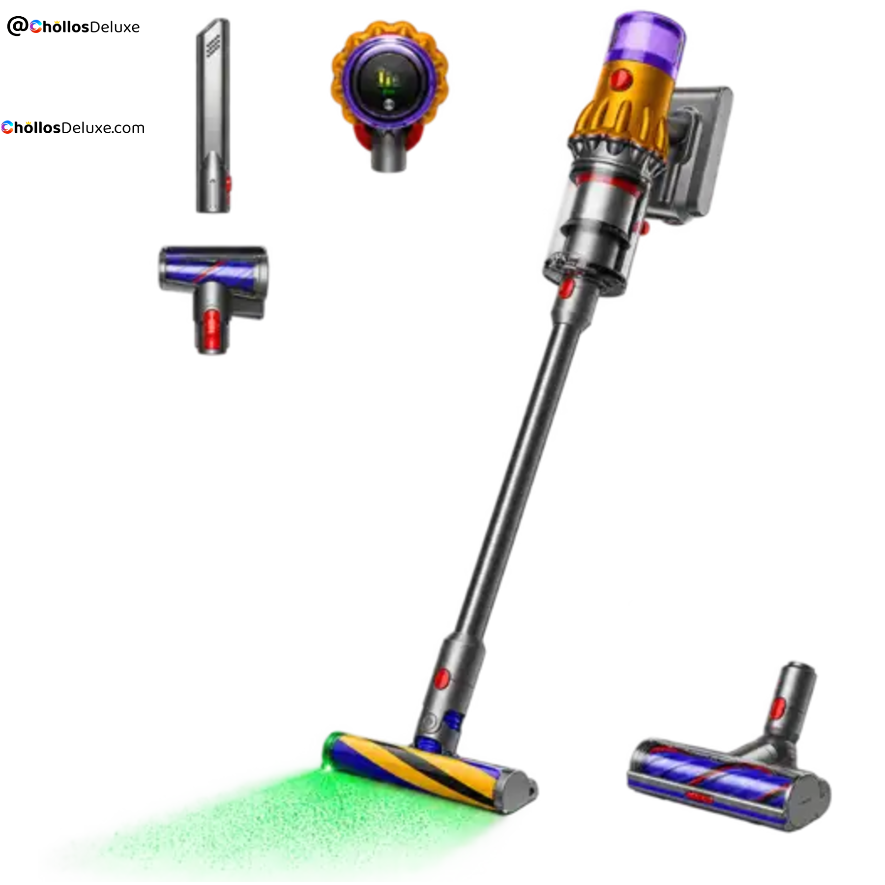 Dyson V12 Detect Slim Absolute Aspirador Escoba