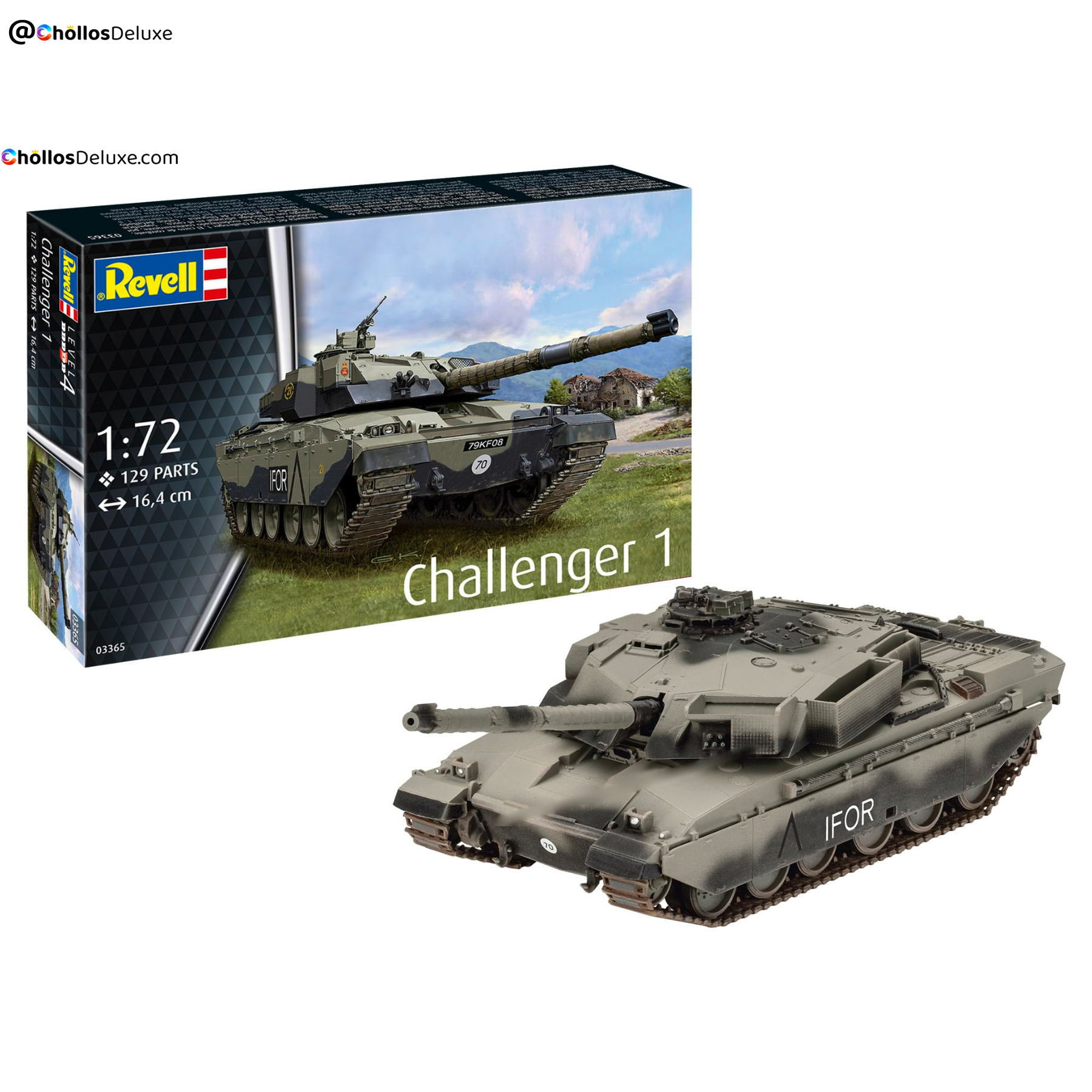 Revell Challenger 1 Maqueta Tanque 1:72