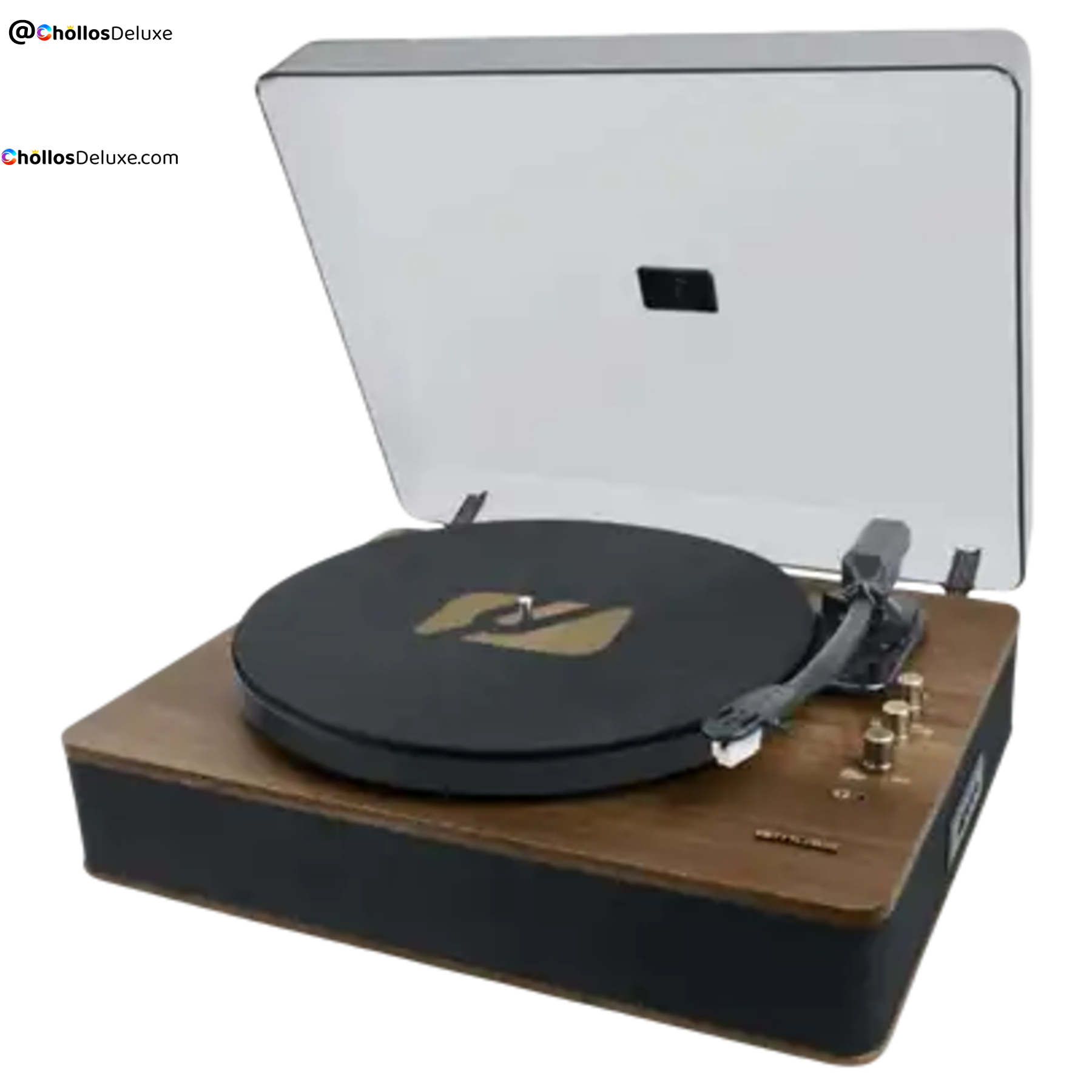 Muse MT-106 BT Tocadiscos Bluetooth Marrón