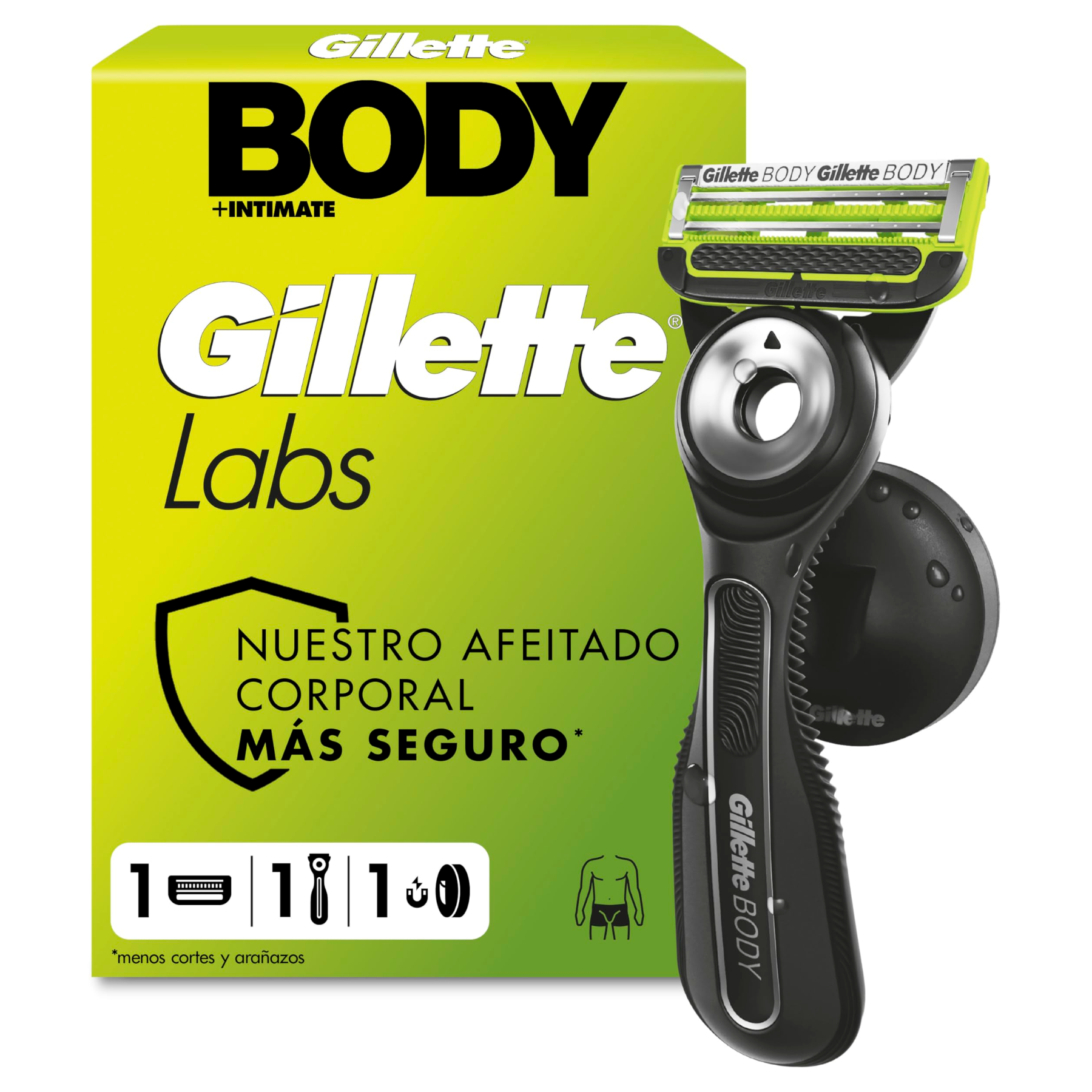 GilletteLabs Body + Intimate Maquinilla Corporal
