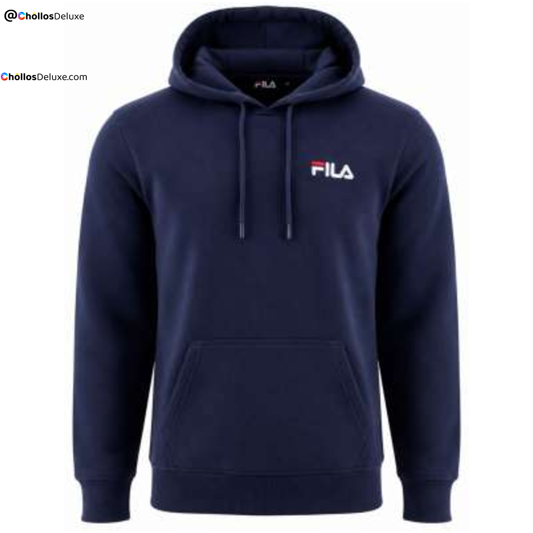 Fila Sandro Sudadera Retro con Capucha Marino