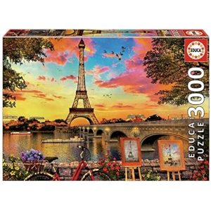 Puesta de Sol en París 3000 Piezas