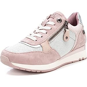 Zapatillas con Cremallera Mujer (Nude)