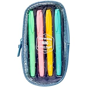 Estuche con 4 Subrayadores