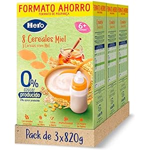 Papilla de 8 Cereales con Miel