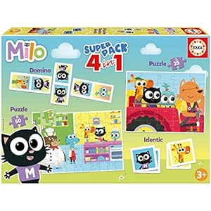 Educa Superpack Milo 4 en 1