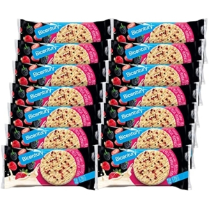Pack de 14 Bicentury Tortitas Arroz Chocolate Blanco y Frutos Rojos