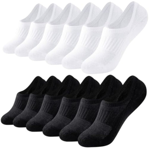 3 Pares Negros y 3 Blancos