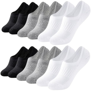 2 Pares Negros, 2 Blancos y 2 Grises