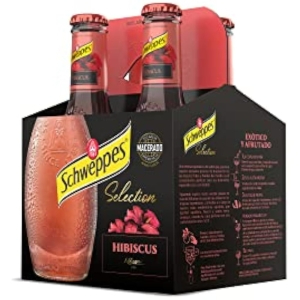 4x Schweppes Selection Tónica Hibiscus